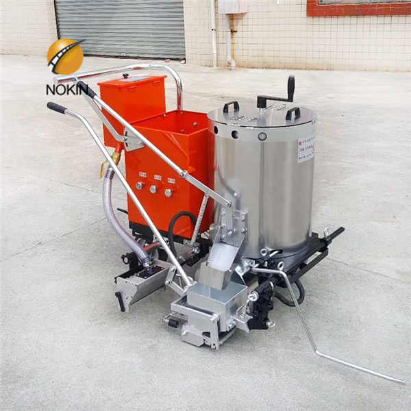 What road marking equipment is used for the road markings in the factory area? - Thermoplastic Preheater, Thermoplastic Road Marking Machine